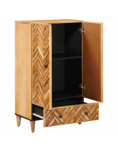 Armadi di Stoccaggio con cassetto Marrone 60 x 33,5 x 100 cm 2