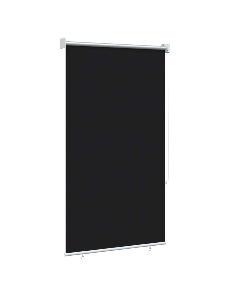 Voletta a rullo con protezione UV Nero 100 x 140 cm Poliestere