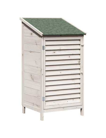 Capanno da Giardino Bianco 59 x 56 x 113,5 cm