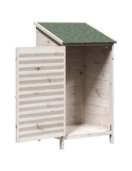 Capanno da Giardino Bianco 59 x 56 x 113,5 cm