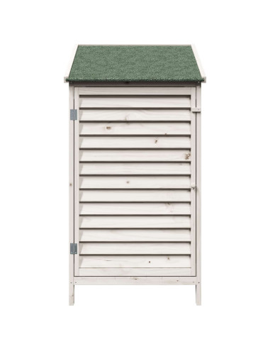 Capanno da Giardino Bianco 59 x 56 x 113,5 cm
