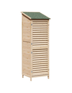 Capanno da Giardino Naturale 59 x 56 x 176 cm 2