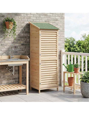 Capanno da Giardino Naturale 59 x 56 x 176 cm