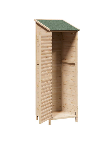 Capanno da Giardino Naturale 59 x 56 x 176 cm