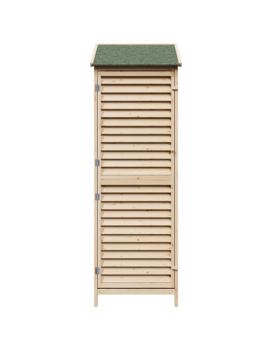 Capanno da Giardino Naturale 59 x 56 x 176 cm