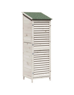 Capanno da Giardino Bianco 59 x 56 x 176 cm 2