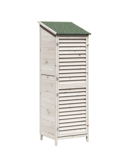 Capanno da Giardino Bianco 59 x 56 x 176 cm