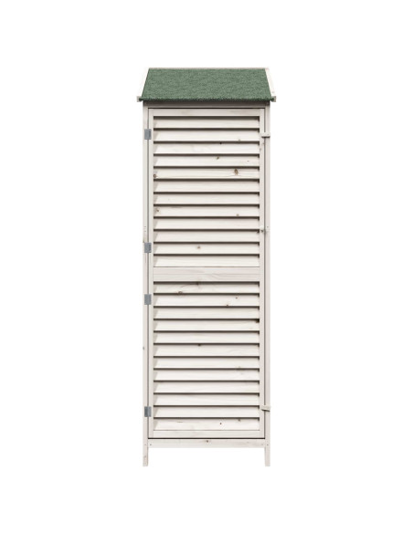 Capanno da Giardino Bianco 59 x 56 x 176 cm