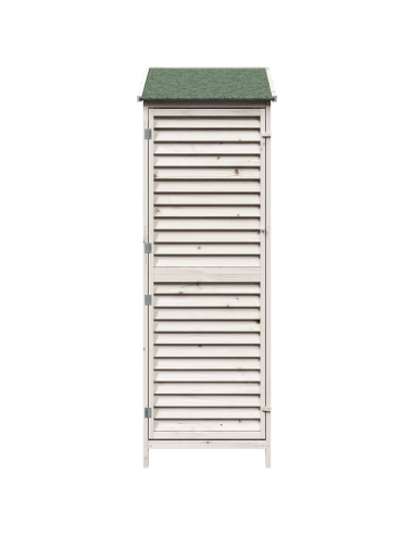 Capanno da Giardino Bianco 59 x 56 x 176 cm
