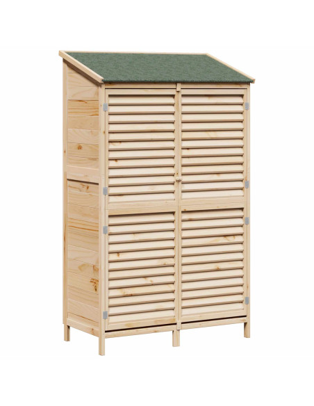 Capanno da Giardino Naturale 106 x 56 x 176,5 cm