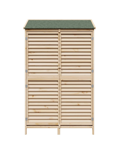 Capanno da Giardino Naturale 106 x 56 x 176,5 cm