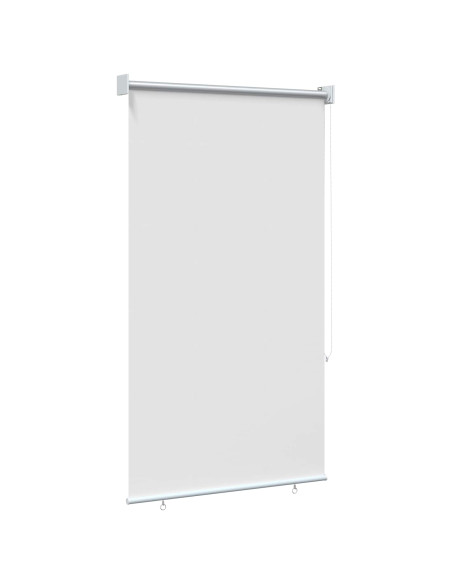 Voletta a rullo con protezione UV Bianco 80 x 230 cm Poliestere