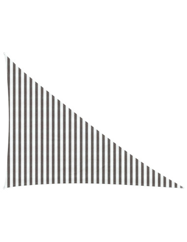 Telo Ombra Grigio chiaro e bianco 3 x 4 x 5 m HDPE