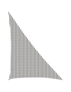 Telo Ombra Grigio chiaro e bianco 4 x 5 x 6,8 m HDPE