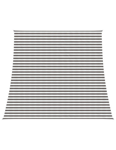 Telo Ombra Grigio chiaro e bianco 4 / 5 x 4 m HDPE