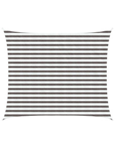 Telo Ombra Grigio chiaro e bianco 2,5 x 4 m HDPE