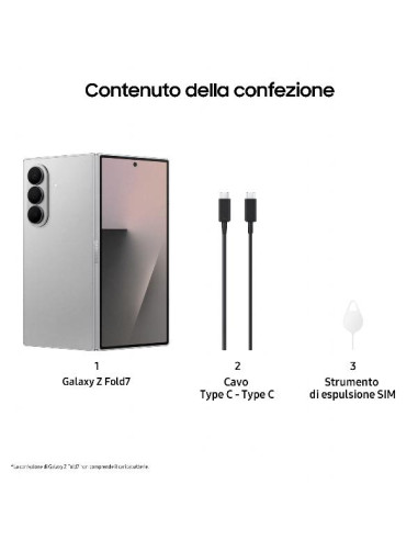 GALAXY Z FOLD7 12+512GB SILVER