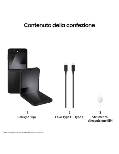 GALAXY Z FLIP7 FE 8+128GB BLACK
