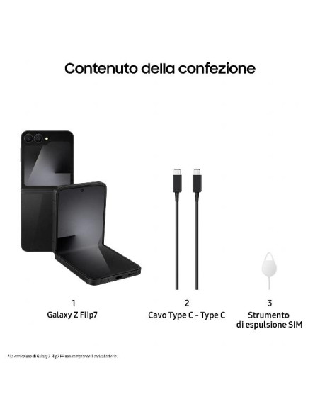 GALAXY Z FLIP7 FE 8+128GB BLACK