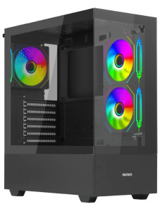 CASE TOWER GAMING NOPSU CLASH CK500 O 0.45MM SPCC 3*USB3.3*FAN ARGB FS