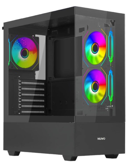 CASE TOWER GAMING NOPSU CLASH CK500 O 0.45MM SPCC 3*USB3.3*FAN ARGB FS