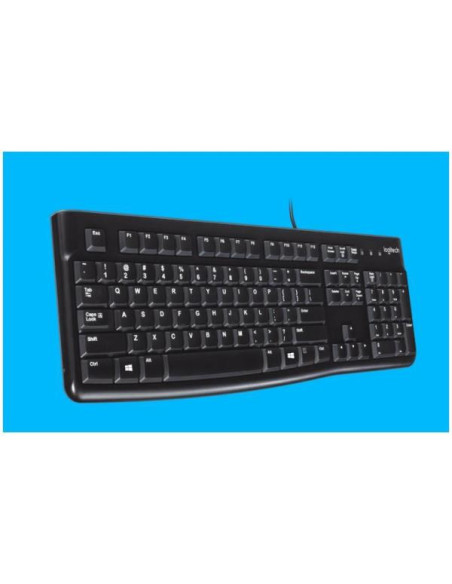 TASTIERA K120 LOG BLACK USB US LAYOUT BLACK LOGITECH