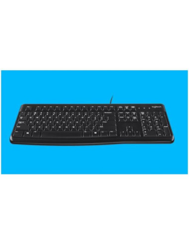 TASTIERA K120 LOG BLACK USB US LAYOUT BLACK LOGITECH