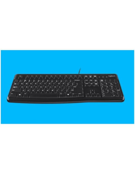 TASTIERA K120 LOG BLACK USB US LAYOUT BLACK LOGITECH