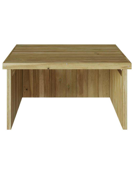 Garage per tosaerba Marrone 73.5 x 81.5 x 38.5 cm