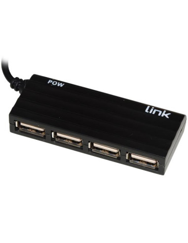 HUB 4 PORTE USB 2.0 CON CAVO
