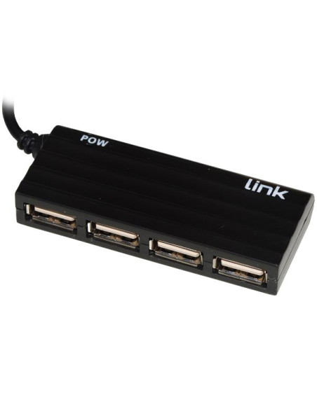 HUB 4 PORTE USB 2.0 CON CAVO