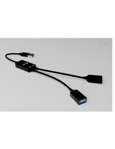 USB-A CABLE HUB 2 PORT