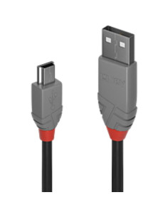 3M USB 2.0 KABEL A/MINI-B, ANTHRA
