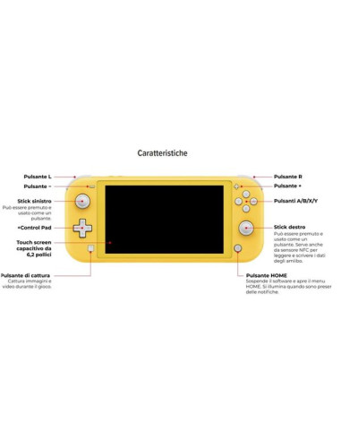 HW NINTENDO SWITCH LITE GIALLO