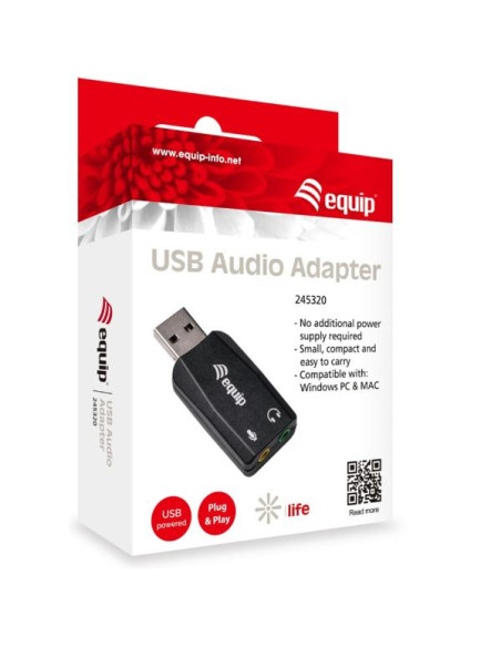 ADATTATORE AUDIO USB VS JACK 3 5 X2