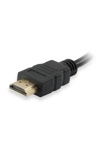 HDMI - VGA ADAPTER WITH AUDIO BLACK