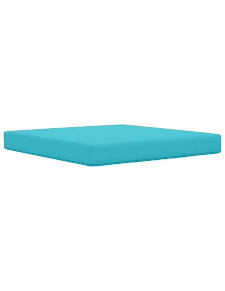 Cuscino per divano da esterno 2 pcs Turchese Poliestere