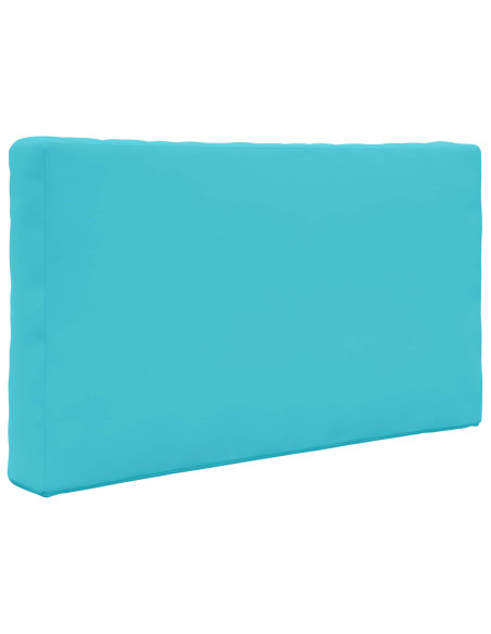 Cuscino per divano da esterno 2 pcs Turchese Poliestere