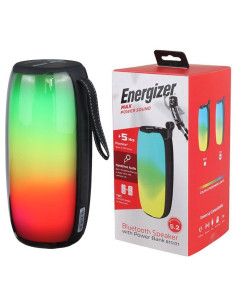 SPEAKER BT + 1800MAH ENERGIZER PORTABLE FM, MICRO SD CARD & USB
