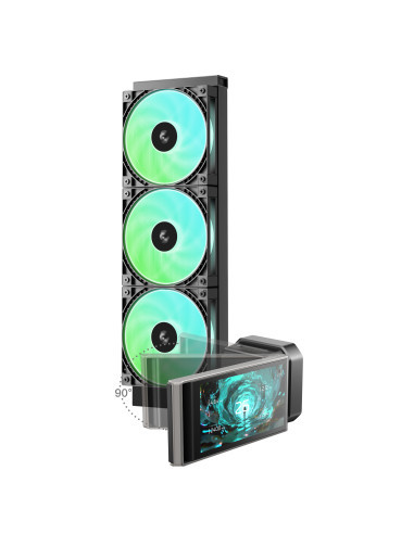 DEEPCOOL RAFF. LIQUIDO LT360 VISION ARGB LCD 4.5''