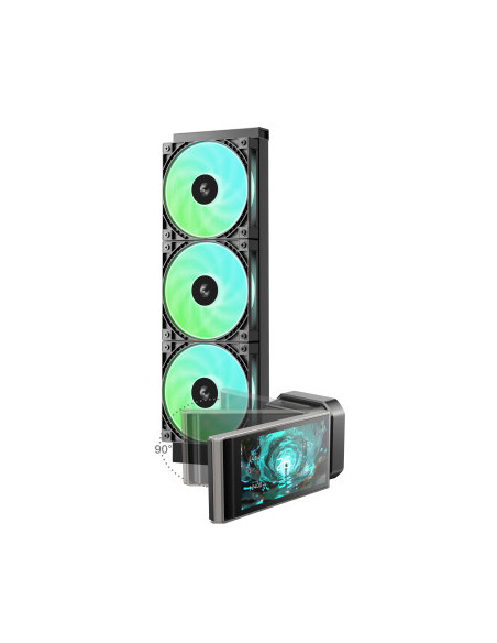 DEEPCOOL RAFF. LIQUIDO LT360 VISION ARGB LCD 4.5''