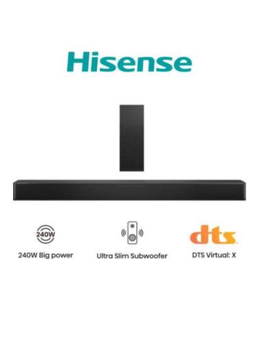 SOUNDBAR HS2100 2.1 DOLBY+SUB240W