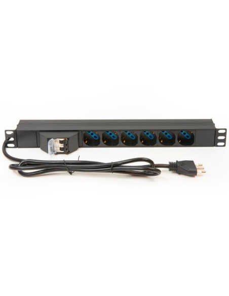 MULTIPRESA PER RACK 6 PRESE