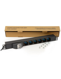 MULTIPRESA PER RACK 6 PRESE 2