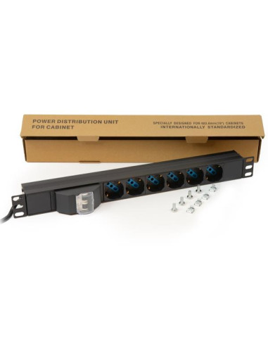 MULTIPRESA PER RACK 6 PRESE