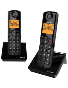 Telefono Cordless Alcatel S280 Duo Black