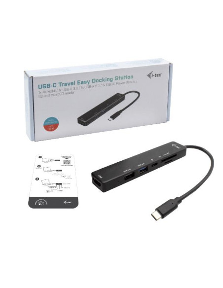 USB-C TRAVEL EASY  4K HDMI + PW 60W
