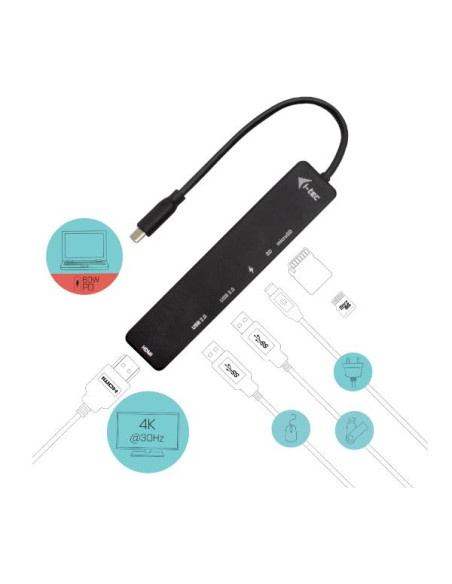 USB-C TRAVEL EASY  4K HDMI + PW 60W