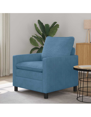 Divano Blu 76 x 81 x 87,5 cm Tessuto