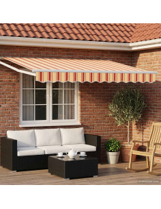 Tettuccio Elettrico Retrattile Multicolore 3 x 2 m